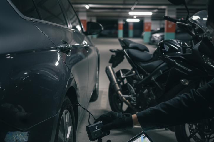 định vị xe máy xe ô tô